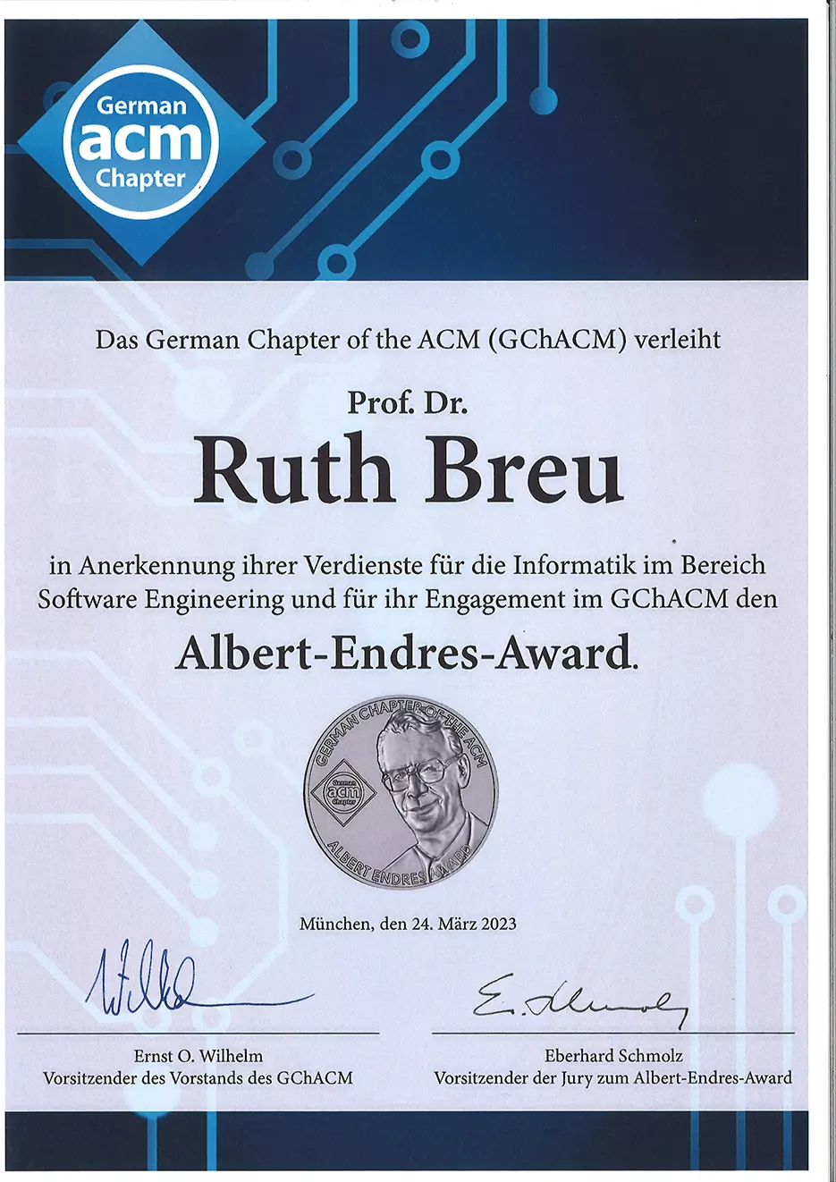 Albert-Endres-Award